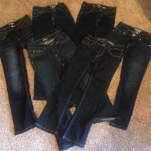 Girls jeans lot- size 7
